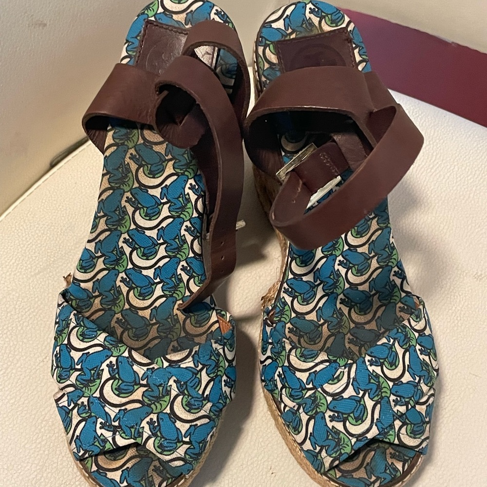 Tory Burch wedges sandals size 7